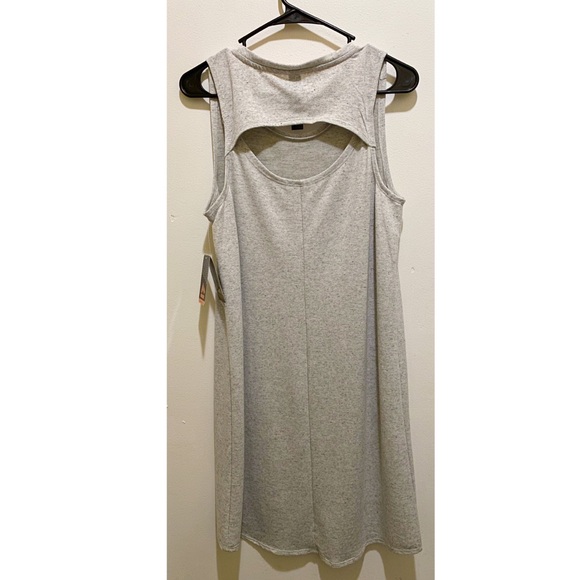✧ RBX | Light Gray Athletic Midi Dress - Picture 2 of 7